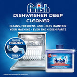 Finish Dual Action Dishwasher Cleaner: Fight Grease & Limescale, Fresh, 8.45oz