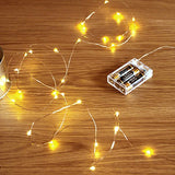 Led String Lights, Sanniu Mini Battery Powered Copper Wire Starry Fairy Lights