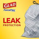 Glad Protection Series ForceFlex Tall Kitchen Drawstring Trash Bags – 13 Gallon