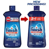 Finish Jet-Dry Rinse Aid, 23oz, Dishwasher Rinse Agent and Drying Agent