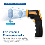 Etekcity Infrared Thermometer 749 (Not for Human) Temperature Gun Non-Contact