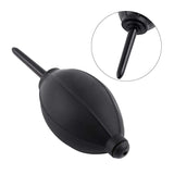 False Eyelash Dryer -Soft Silica Gel Air Blower For Drying Eyelash Extension Glue Adhesive Blowing Dust Ball Air Blaster Cleaning Tools(black)