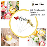Katbite Tulip Cupcake Liners 200PCS, Muffin Liners Baking Cups, Cupcake Wrapper