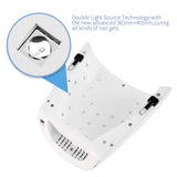 LED nail dryer 48w UV nail light LCD display gel nail light with smart sensor and 4 timing functions, acrylic gel nail polish is suitable for fingernails and toe nails, suitable for home and nail hous