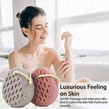 BAIMEI Bath Sponge, Sponge Loofah Body Scrubber, Shower Pouf Cleaning Loofahs