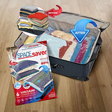 Spacesaver Premium Vacuum Storage Bags. 80% More Storage! Hand-Pump