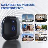 Wireless Doorbell, Amicoson Waterproof Door Bell Chime Kit Alarm