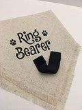 Wedding Ring Bearer Dog Bandana Costume