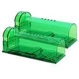 Authenzo Humane Mouse Trap Smart No Kill Mouse Trap Catch and Release, Safe