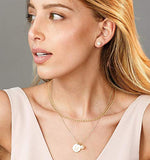 4mm Cuban Chain Link Necklace 18k Gold Curb Chain Choker Minimalist Jewelry