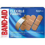 Johnson & Johnson Band-Aid Brand Flexible Fabric Adhesive Bandages