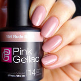 Pink Gellac 154 Nude Beige Soak-Off UV/LED Gel Polish