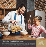 Cereal Container Storage Set - Airtight Food Storage Containers, Kitchen & Pantry
