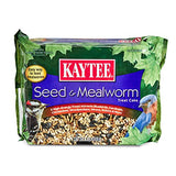 Kaytee Seed & Mealworm Treat Cake, 1.4 lb