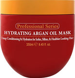 Hydrating Argan Oil Hair Mask and Deep Conditioner By Arvazallia for Dry or Damaged