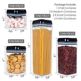 Airtight Food Storage Containers, Vtopmart 7 Pieces BPA Free Plastic Cereal Containers