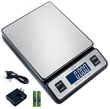 Weighmax W-2809 90 LB X 0.1 OZ Durable Stainless Steel Digital Postal Scale