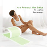 Wax Strips,Hair Removal Wax Strip,Body Wax Strips,Wax Strips for Legs, Body, Bikini, Arms, Underarms,Eyebrow,Facial and Full Body Sizes Available