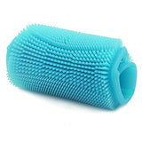 INNERNEED Soft Silicone Body Scrubber Exfoliating Glove Shower Cleansing Brush