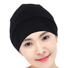 DABERVICH Satin Silk Lined Sleep Cap for Frizzy Hair Women