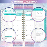 2021 Planner - 2021 Weekly & Monthly Planner with Hard Cover, 6.4'' x 8.5''
