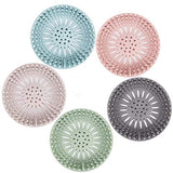 Hair Catcher Durable Silicone Hair Stopper Shower Drain Covers Easy to Install and Clean Suit