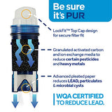 PUR Water Pitcher Replacement Filter with Lead Reduction, 3 Pack, Blue