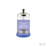 Keen Essentials Manicure Supplies Glass Jar for Styling Salon Barber Shop or Styling Station 21 OZ