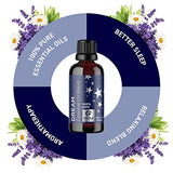 Essential Oils Aromatherapy Sleep Aid - Pure Ylang Ylang Chamomile Sage and Lavender