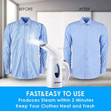 URPOWER Garment Steamer 130ml Portable 7 in 1 Handheld Fabric Steamer Fast Heat-up