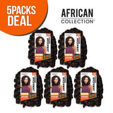 Sensationnel Synthetic Hair Crochet Braids African Collection Jamaican Bounce 26" (5-Pack, SOM1B/30)