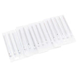 Combofix 100Pcs Ear Nose Piercing Needles 316L Stainless Steel Mixed Sizes 12G,14G,16G,18G and 20G Body Piercing Needles Supply Tattoo Machine Tool Supply Body Piercing Tool(100Pcs)