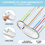 Xpand No Tie Shoelaces System with Elastic Laces - One Size Fits All Adult and Kids