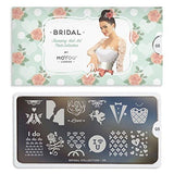 MoYou-London Nail Art Image Stamping Plate Bridal Collection 05 US Stock Shipping within 24h