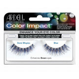 (6 Pack) ARDELL Color Impact False Lashes - Blue Demi Wispies