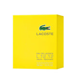 Lacoste L.12.12 Eau de Toilette Free Sample, Jaune Pour Lui, 1.6 Fl Oz