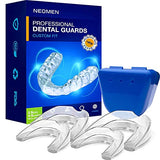 Neomen Professional Dental Guard - 2 Sizes, Pack of 4 - Upgraded Mouth Guard