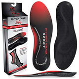 Physix Gear Sport Full Length Orthotic Inserts with Arch Support - Best Insoles