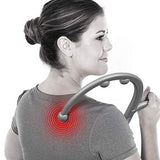 LiBa Back and Neck Massager for Trigger Point Fibromyalgia Pain Relief and Self Massage