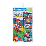 Marvel Toddler boy Briefs, Hero 7pk, 2T/3T