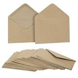 Kraft Paper Envelopes for Baby Shower, Birthday Party, and Wedding