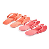 NOVAL Disposable Pedicure Scrubber Callus Remover Pumice Stone for Foot Care Purple Coarse 40 PCS,Toe Separator 100 Pairs, Slippers Flip Flops 12 Pairs for Pedicure Nail Salon (random)