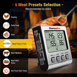 ThermoPro TP-17 Dual Probe Digital Cooking Meat Thermometer Large LCD Backlight