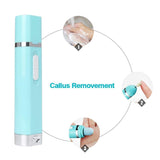 Nail Drill & Hair Removal for Women Painless 9 in 1 Electric Nail File Pedicure Tool Manicure Set Callus Remover Pumice Stone for Feet Hands