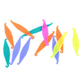 Dental Elastic Rubber Bands Placers for Braces Disposable Plastic Orthodontic Elastic Placers Multi-color (50PCS)