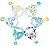 Baby Bandana Drool Bibs 6-Pack and Teething Toys 6-Pack