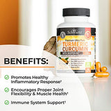 Turmeric Curcumin with BioPerine 1500mg - Natural Joint & Healthy Inflammatory