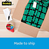 Scotch Heavy Duty Shipping Packaging Tape, 1.88" x 54.6 Yards, 3" Core