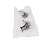 2 pairs False Eyelashes 3D Mink Lashes Gift Bag Packing Cross Lashes Natural Looking Soft Fur Makeup Tools (803)