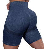 Fapreit Women's Scrunch Booty Ruched Butt Lifting Vital Seamless Workout Biker Yoga